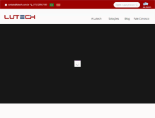 Tablet Screenshot of lutech.com.br